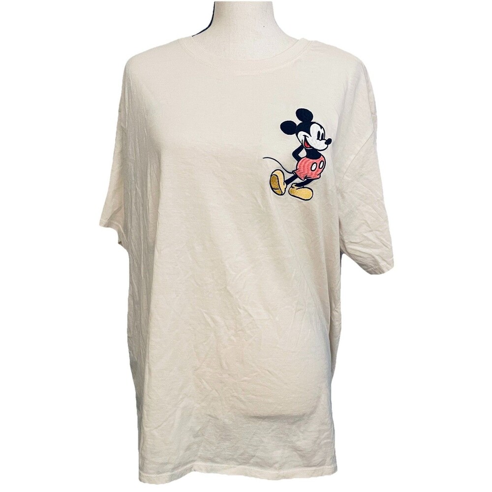 Disney Keep Going & Growing Hippie Psychedelic Mickey Mouse T-Shirt XXL (19)